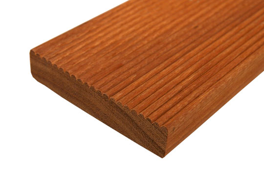 セランガンバツ・ウッドデッキ材90巾・20mm厚・1.8m(リブ有) | セランガンバツデッキ材・角材 | 無垢フローリング・床材の通販サイト