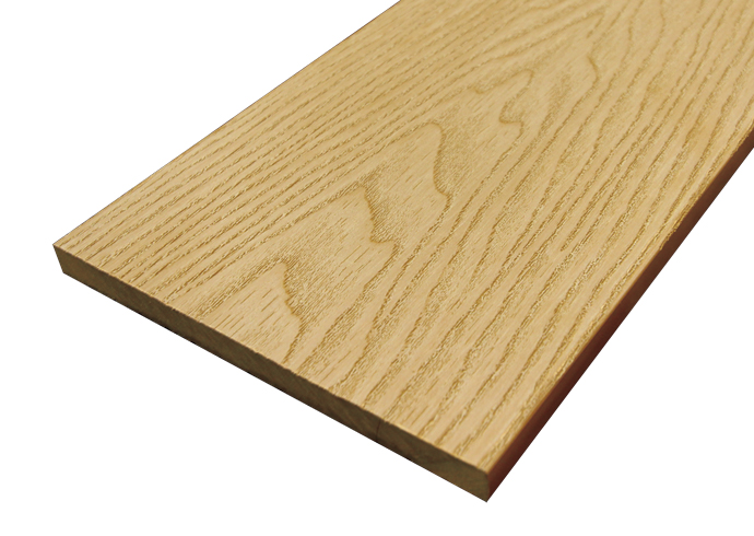 Wpcウッドデッキ幕板チークカラー１３０巾 １０ｍｍ厚 両面木目 Gウッド Wpc 無垢フローリング 床材の通販サイト サンプルは無料 フローリング通販ghs